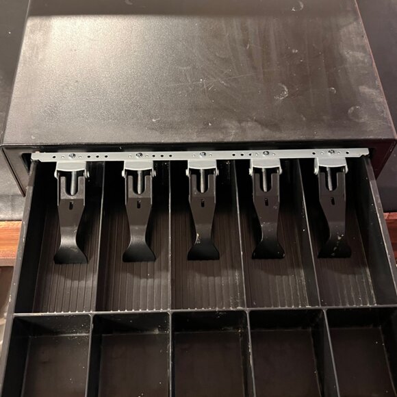 APG HP VB400-BL1616 Cash Drawer‎ With Key - Picture 3 of 5